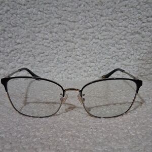 NWOT Womens Coach Eyeglass Frames HC5135 Black & Light Gold